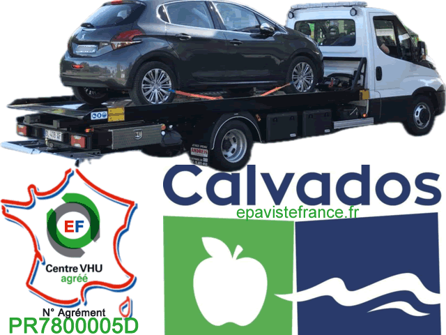 Calvados 14 : Enlèvement épave gratuit