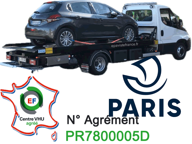 Paris - Enlèvement épave gratuit