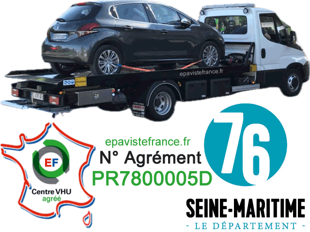 Seine-Maritime 76 : Enlèvement épave gratuit