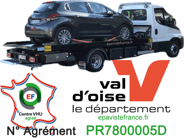  Val-d’Oise 95 : Enlèvement épave gratuit